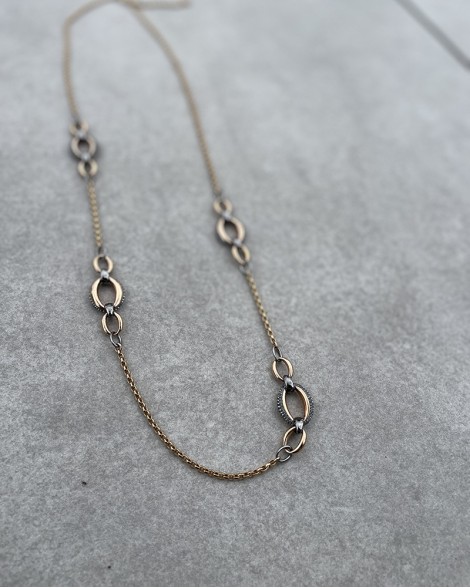 Náhrdelník Swarovski růžový s oky
